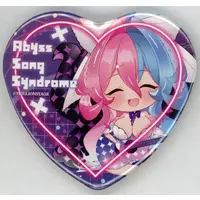 Abyss Song Syndrome - Heart Badge - DMM Scratch! - Badge - VTuber