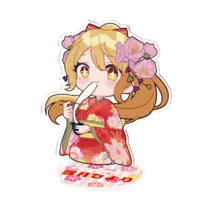 Hinatuki Hiyori - Acrylic stand - VTuber Size-100x100mm