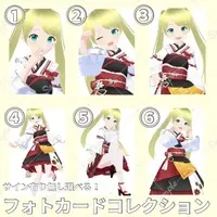 Akaduki Seika - Character Card - Hand-signed - VTuber