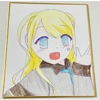 Akaduki Seika - Hand-signed - Illustration Board - VTuber