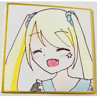Akaduki Seika - Character Card - Hand-signed - Illustration Board - VTuber
