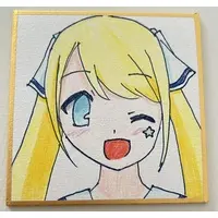 Akaduki Seika - Character Card - Hand-signed - Illustration Board - VTuber