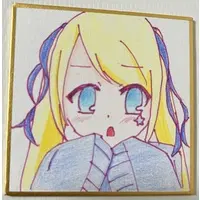 Akaduki Seika - Character Card - Hand-signed - Illustration Board - VTuber