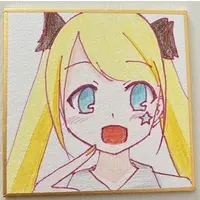 Akaduki Seika - Character Card - Hand-signed - Illustration Board - VTuber