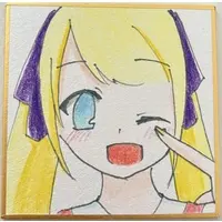 Akaduki Seika - Character Card - Hand-signed - Illustration Board - VTuber