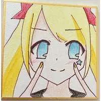 Akaduki Seika - Character Card - Hand-signed - Illustration Board - VTuber