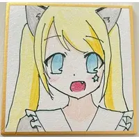 Akaduki Seika - Character Card - Hand-signed - Illustration Board - VTuber