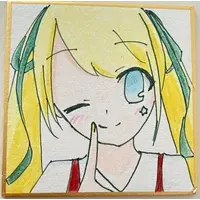 Akaduki Seika - Character Card - Hand-signed - Illustration Board - VTuber