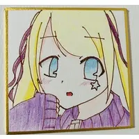 Akaduki Seika - Character Card - Hand-signed - Illustration Board - VTuber