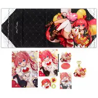 Mei - Plastic Folder - Acrylic Art Plate - Acrylic stand - Key Chain - Towels - Postcard - Acrylic Key Chain - Badge - Birthday Merch Complete Set - VTuber