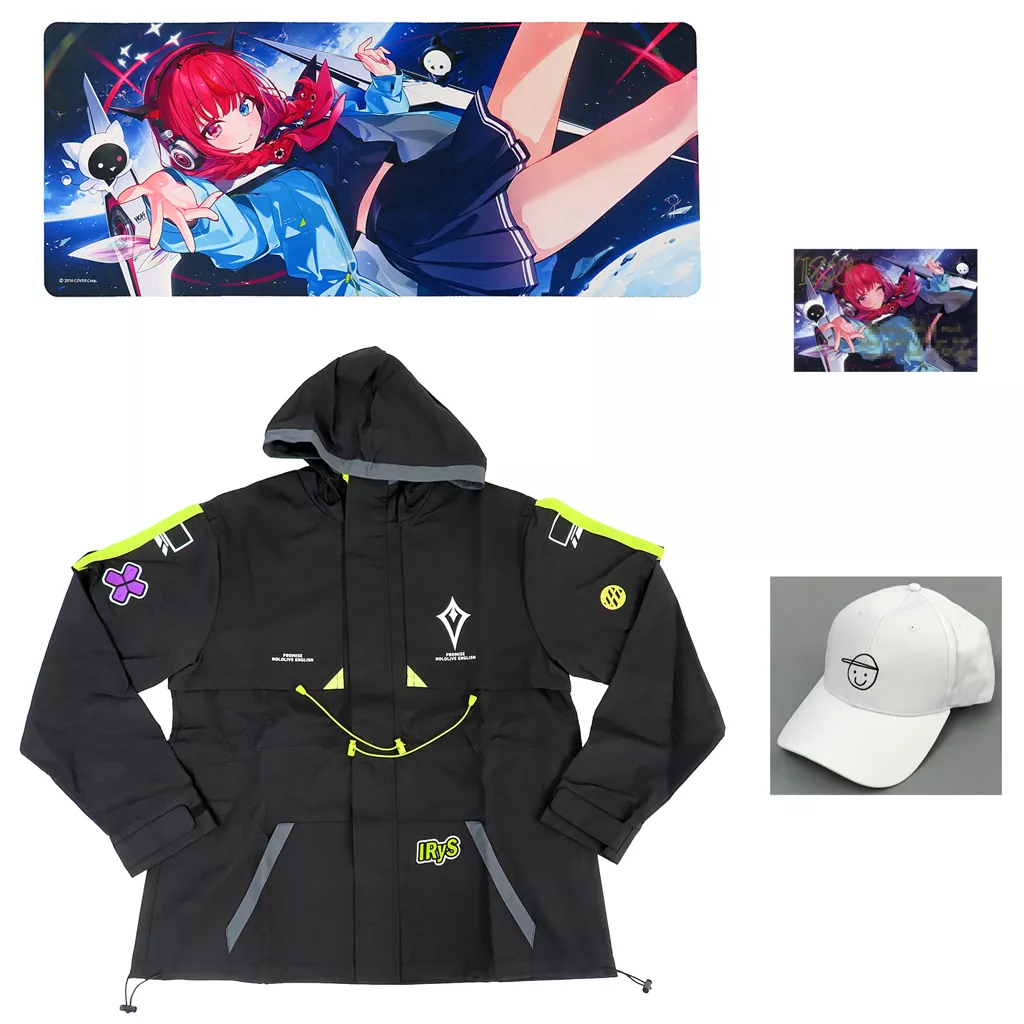 IRyS - Birthday Merch Complete Set - Postcard - Desk Mat - hololive