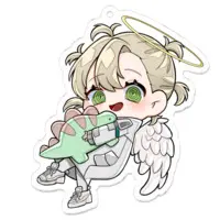 Watamine Gururi - Acrylic Key Chain - Plush - Key Chain - VTuber