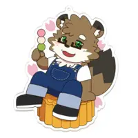 Moyuk Seigo - Acrylic Key Chain - Key Chain - VTuber Size-100 x 100 (mm)