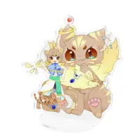 山田るぅく - Acrylic stand - VTuber Size-100x100mm