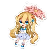 Sorane Kyo - Acrylic Key Chain - Key Chain - VTuber Size-70 x 70 (mm)