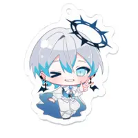 冥明カナタ - Acrylic Key Chain - Key Chain - VTuber Size-50 x 50 (mm)