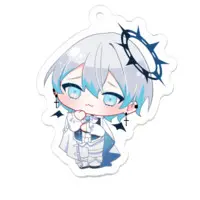 冥明カナタ - Acrylic Key Chain - Key Chain - VTuber Size-50 x 50 (mm)