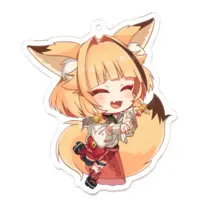 Akane Rin - Acrylic Key Chain - Key Chain - VTuber Size-70x70mm
