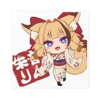 Akane Rin - Stickers - VTuber Size-100 x 100 (mm)
