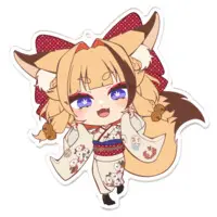 Akane Rin - Acrylic Key Chain - Key Chain - VTuber Size-100 x 100 (mm)