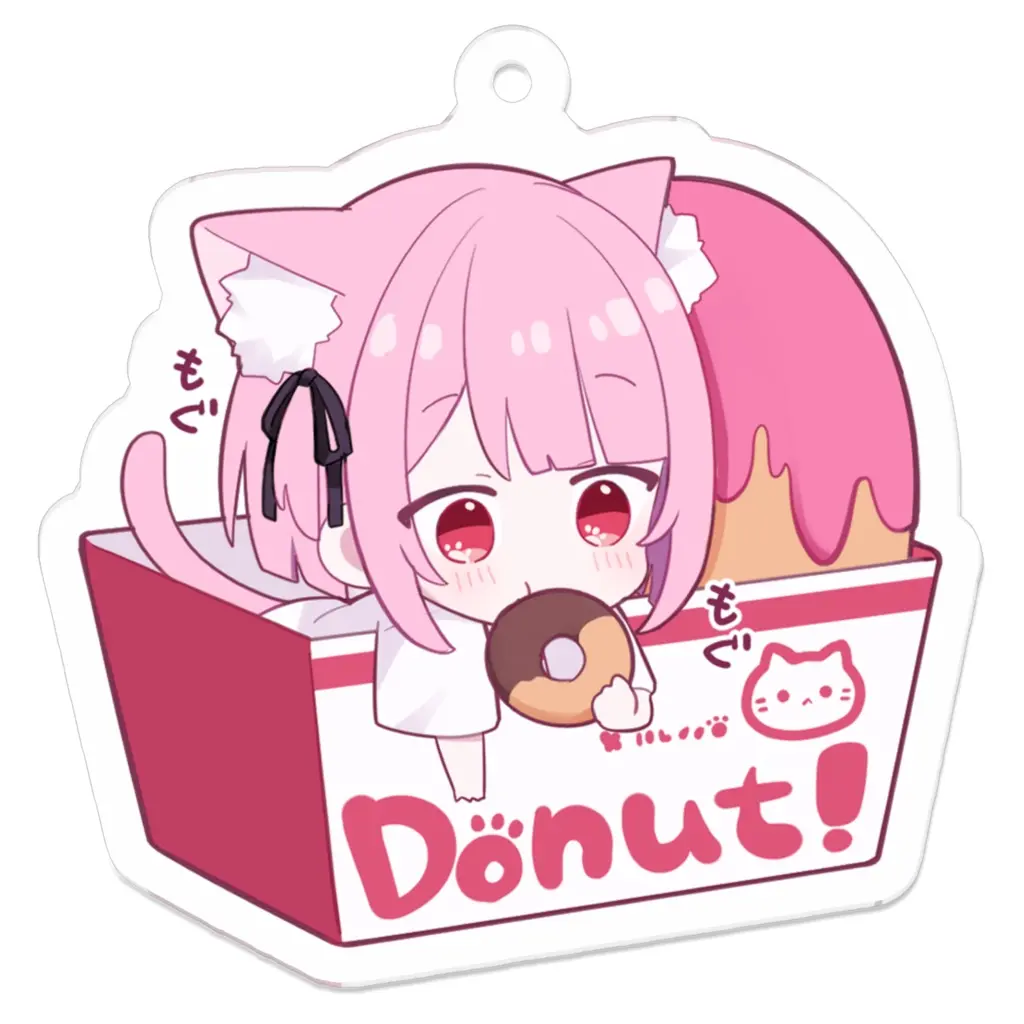 Mikeneko - Acrylic Key Chain - Key Chain - VTuber