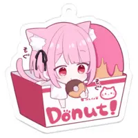 Mikeneko - Acrylic Key Chain - Key Chain - VTuber