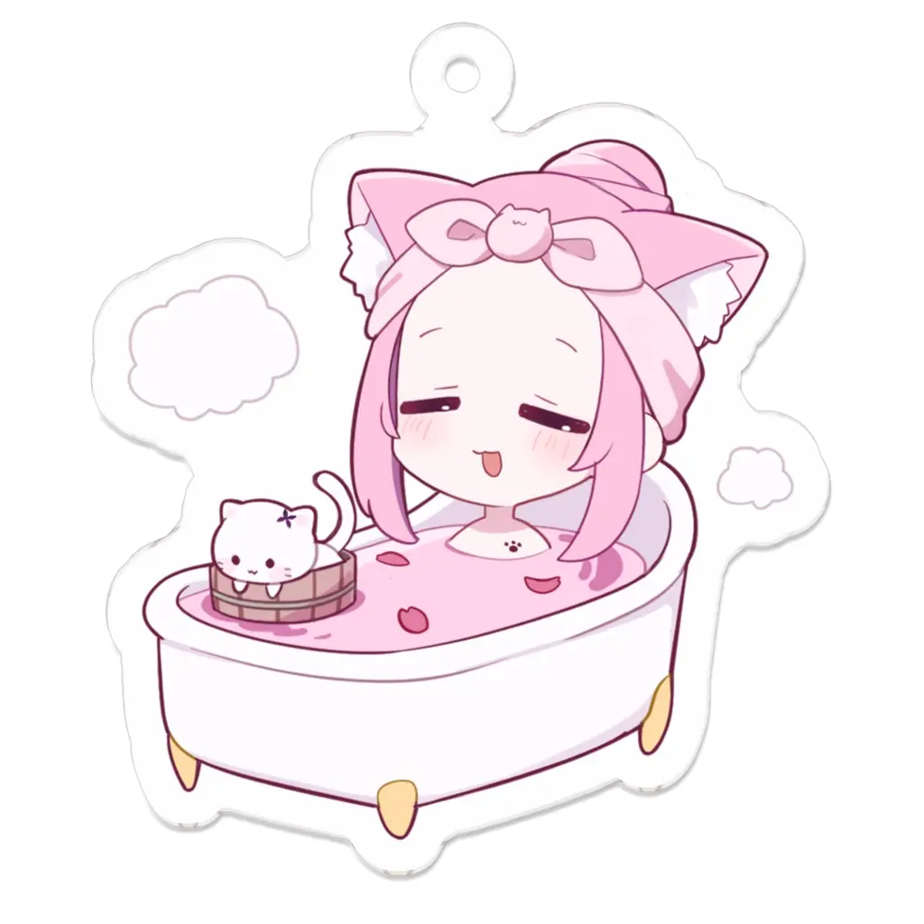 Mikeneko - Acrylic Key Chain - Key Chain - VTuber