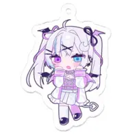 Amase Mia - Key Chain - Acrylic Key Chain - VTuber Size-50 x 50 (mm)