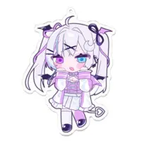 Amase Mia - Key Chain - Acrylic Key Chain - VTuber Size-100 x 100 (mm)