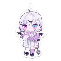 Amase Mia - Key Chain - Acrylic Key Chain - VTuber Size-70 x 70 (mm)