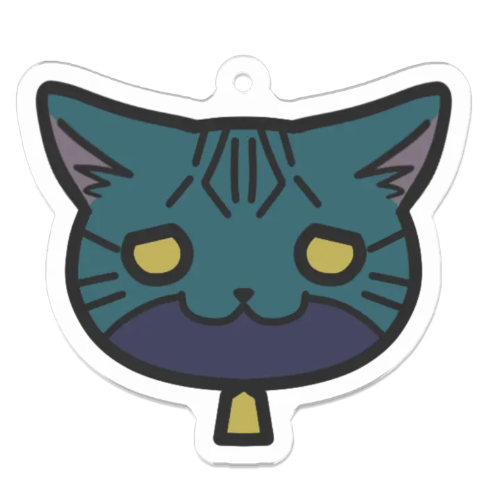 くろさば ω Kurosaba - Acrylic Key Chain - Key Chain - VTuber