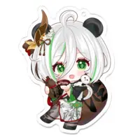 Kimitsu Ayane - Acrylic Key Chain - Key Chain - VTuber Size-70 x 70 (mm)