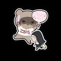 Sister Claire - Stickers - Nijisanji Size-100mm