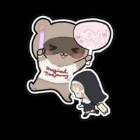 Sister Claire - Stickers - Nijisanji Size-160mm