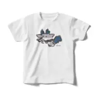 Debidebi Debiru - Clothes - T-shirts - Nijisanji Size-140cm