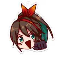 Etna Crimson - Acrylic Key Chain - Key Chain - Nijisanji