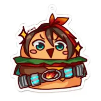 Etna Crimson - Acrylic Key Chain - Key Chain - Nijisanji