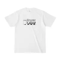 Nijisanji - Clothes - T-shirts - Shiina Yuika & Akabane Youko & Sasaki Saku & Ryushen Size-S