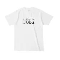 Nijisanji - Clothes - T-shirts - Shiina Yuika & Akabane Youko & Sasaki Saku & Ryushen Size-L