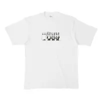 Nijisanji - Clothes - T-shirts - Shiina Yuika & Akabane Youko & Sasaki Saku & Ryushen Size-XL