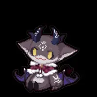 Debidebi Debiru - Stickers - Nijisanji Size-160 x 160 (mm)