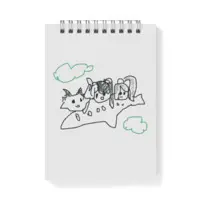 Nijisanji - Stationery - Yorumi Rena & Debidebi Debiru & Higuchi Kaede