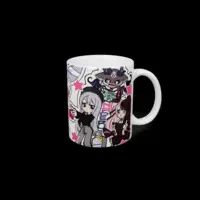 Nijisanji - Tumbler, Glass - Yorumi Rena & Debidebi Debiru & Higuchi Kaede Size-D 8cm H 9.5cm