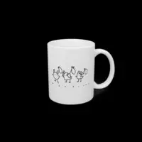 Nijisanji - Tumbler, Glass - Yorumi Rena & Debidebi Debiru & Higuchi Kaede Size-D 8cm H 9.5cm