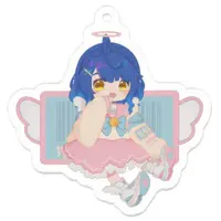 Amamiya Kokoro - Acrylic Key Chain - Key Chain - Nijisanji Size-50 x 50 (mm)