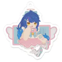 Amamiya Kokoro - Acrylic Key Chain - Key Chain - Nijisanji Size-50 x 50 (mm)
