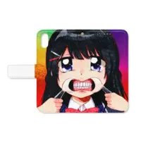 Tsukino Mito - Smartphone Cover - Nijisanji Size-iPhone XS / X