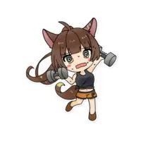 Fumi - Stickers - Nijisanji Size-160mm 