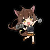 Fumi - Stickers - Nijisanji Size-100mm 