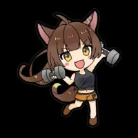 Fumi - Stickers - Nijisanji Size-160mm 